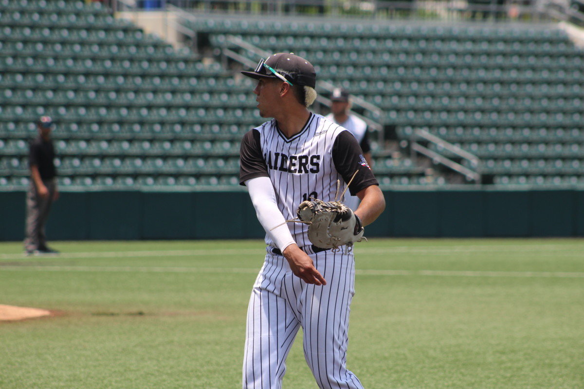 Texarkana Liberty-Eylau Canyon Randall 4A UIL state semifinals Texas baseball playoffs 060723 Andrew McCulloch 352